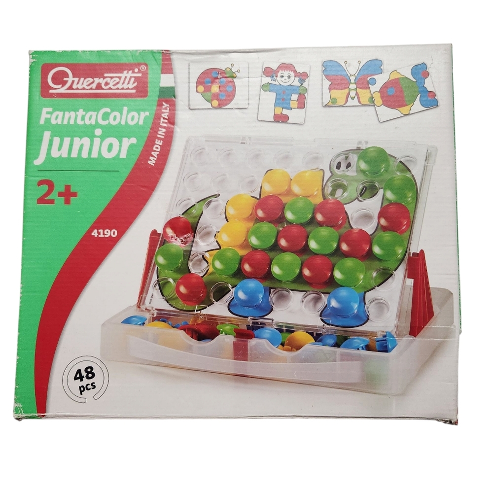 Quercetti FantaColor Junior Toy Puzzle Teacher Education Preschool